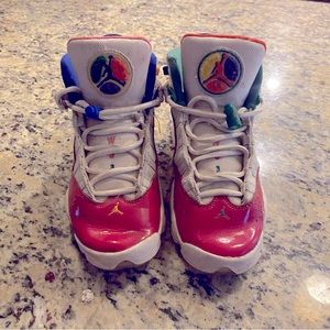Size 4.5y - Jordan 6 Rings Multi-Color CW7004-100